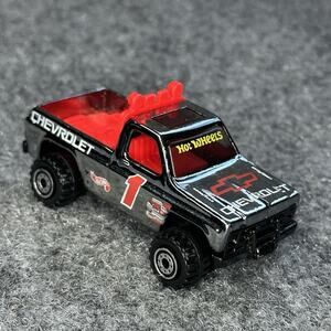 Mattel Inc. Hot Wheels (1977) Chevrolet Truck B486 Malaysia Chrome NICE CLEAN